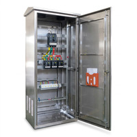 Armoire de distribution industrielle sur pied en acier inoxydable SS304 SS316 avec coffret de distribution MCCB pour le contrôle des appareils électriques industriels