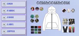 เสื้อสเวตเตอร์มีฮู้ดฤดูหนาวสำหรับอุตสาหกรรมการผลิตผ้าถักขนแกะแบบระเหิด - Product Image 4