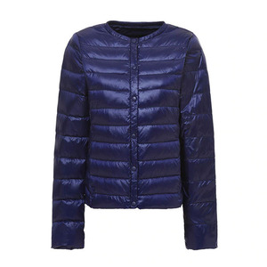 Veste matelassée en duvet uni et vierge de couleur unie Veste matelassée en cuir à bulles d'hiver personnalisée OEM pour hommes - Product Image 4