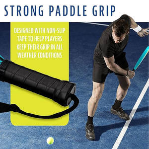 Venta al por mayor Fabricante Precio Raquetas de Pádel de alta calidad Diseño de logotipo personalizado Ropa deportiva Raquetas de pádel - Product Image 3