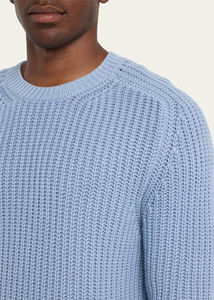 เสื้อสเวตเตอร์ขนสัตว์คอกลมแขนยาวแบบสวมศีรษะทรงหลวมเสื้อสเวตเตอร์ขนสัตว์สำหรับผู้ชายสีทึบสำหรับฤดูหนาว2024งานตามสั่ง - Product Image 6