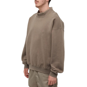 Sudaderas con cuello redondo personalizadas para gimnasio para hombre, gran tamaño de la mejor calidad para la temporada de otoño, diseño de estampado bordado de poliéster/algodón - Product Image 6