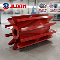 Rodamiento de Bolas con Polea de Cola Alada JUXIN de Acero al Carbono para Sistemas de Cintas Transportadoras Industriales y Manejo de Materiales - Precio de Fábrica