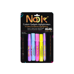 Evidenziatori Personalizzati Noor in 5 Colori per Evidenziamento Ottimale - Product Image 3