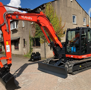 Excavateur KX080-4 KUBOTA multifonction d'occasion sur chenilles à vendre - Product Image 1