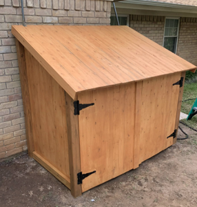 Cerramientos para Equipos de Piscina de Madera Maciza - Product Image 4