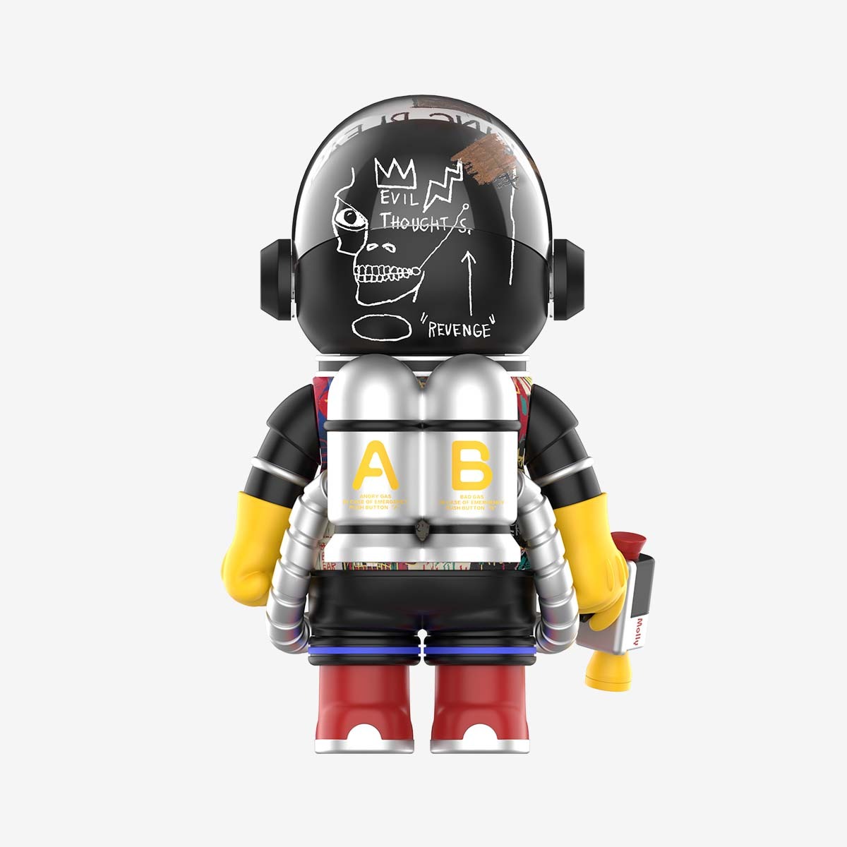POP MART MEGA SPACE MOLLY 400% Jean-Michel Basquiat Artist Edition