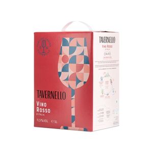 Italian 5L Red <b>Wine</b> Bag in Box Convenient Table <b>Wine</b> Single Box-Tavernello - Product Image 1