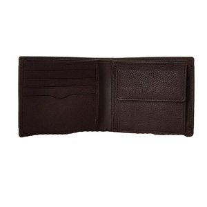 Portefeuille court en cuir véritable pour homme, noir, cuir véritable, brillant, usage quotidien - Product Image 6