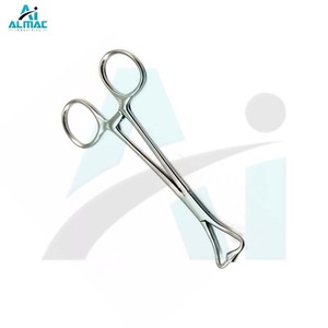 Pinces à serviettes à boule manuelle ALMAC en acier inoxydable certifiées CE, maintien sécurisé des draps chirurgicaux, utilisées en médecine et en dentisterie - Product Image 4