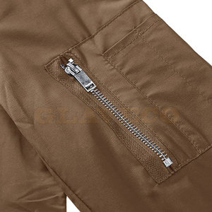 Venta al por mayor de secado rápido de los hombres de poliéster chaqueta de bombardero con cuello alto Venta en línea chaqueta de Bombardero - Product Image 5