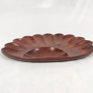 ถาดไม้ขัดเงาทำมือ ลายพุทธศิลป์ รูปทรงตามสั่ง เป็นมิตรกับสิ่งแวดล้อม ของตกแต่งบ้าน งานฝีมืออินเดีย ผลิตในปีที่แล้ว - Product Image 1