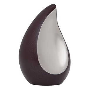 Standard Blue Shine <b>Paint</b> Teardrop <b>Aluminium</b> Cremation Urns - Product Image 5