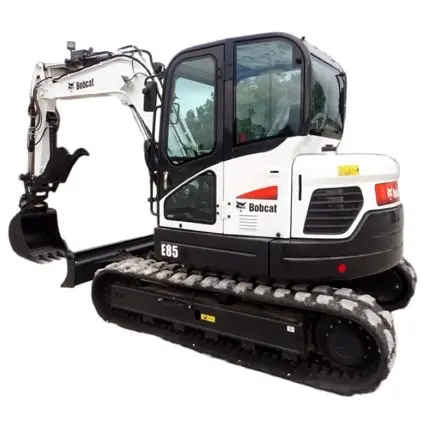 Maquinaria de construcción Mini excavadora BOBCAT E85 Mini excavadora compacta ligeramente usada para la venta