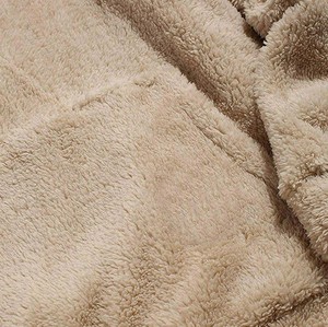Meilleure vente 100% coton hiver polaire sweats à capuche pour femmes grande taille personnalisé avant respirant basiques couleur unie uni teint chaud - Product Image 5