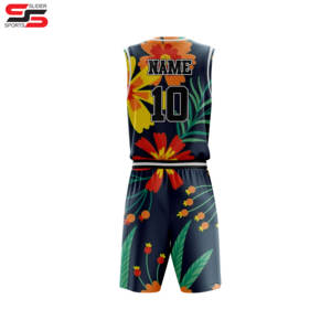 Uniforme de baloncesto de bajo precio al por mayor, ropa deportiva personalizada para jóvenes, diseña tu propio uniforme de baloncesto - Product Image 2