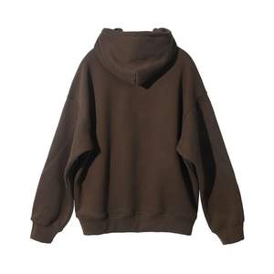 Sudaderas con capucha de estilo urbano para hombre de talla grande al por mayor, conjuntos de sudadera de gran tamaño con logotipo personalizado, ropa informal con capucha sólida, Sudadera con capucha - Product Image 2