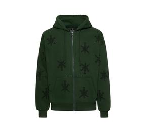 Fabricants Sweats à capuche zippés surdimensionnés avec fermeture éclair intégrale et strass Vente en gros - Product Image 1
