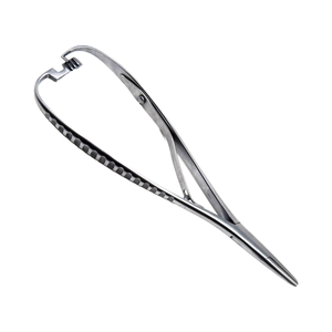 Porte-aiguilles de suture manuel en acier inoxydable réutilisable, instrument chirurgical de précision, stérilisé à haute température, CE - Product Image 1