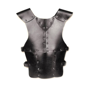 Top à la mode indien fabriqué à la main médiéval Muscle cuir armure Lorica Segmenta veste maison intérieur Vintage produit décoratif - Product Image 4