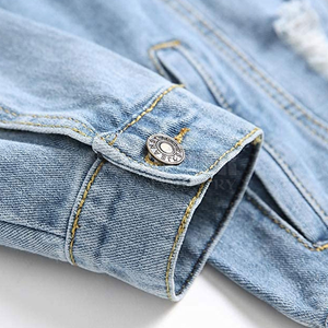 Chaqueta Vaquera Ligera para Hombre Más Vendida, Último Estilo, Precio al por Mayor, Chaqueta Vaquera para Hombre de Último Estilo, Chaqueta Vaquera Personalizada para Hombre - Product Image 6