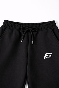 Conjuntos de Chándal de Forro Polar Negro Personalizados para Hombre, Fabricante de Equipamiento Deportivo de Marca Privada OEM, Conjuntos de Sudadera y Pantalones Deportivos al por Mayor ODM, Proveedor B2B - Product Image 5