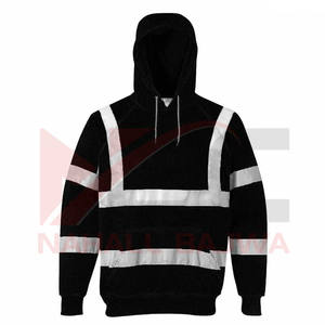 100% Polyester Personnalisé Workwear Réflecteur de sécurité Construction Sweatshirts Polyvalent. - Product Image 2