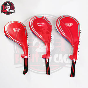 Cible de boxe durable en PVC et cuir PU pour l'entraînement au kickboxing, écologique, avec logo personnalisé, service OEM, coussinets de frappe - Product Image 2