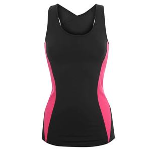 Etiqueta privada de secado rápido para mujer, camiseta sin mangas de Yoga para gimnasio, Fitness, deporte, correr, atlético, Sexy, camisetas sin mangas de entrenamiento para mujer - Product Image 1