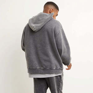 Jersey de hombre Eco Smart Sudadera con capucha 50% Algodón 50% polar importado Pull on Closure Lavado a máquina de Pakistán - Product Image 2