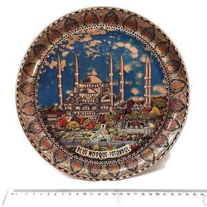 แผ่นทองแดงตกแต่งผนังขนาด25ซม. ดีไซน์หรูหราสำหรับตกแต่งบ้าน - Product Image 3