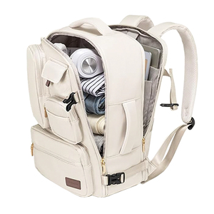 Bolsa de viaje de poliéster ligera de 30l, almacenamiento de artículos personales impermeable de color con elegante compartimento para portátil - Product Image 4