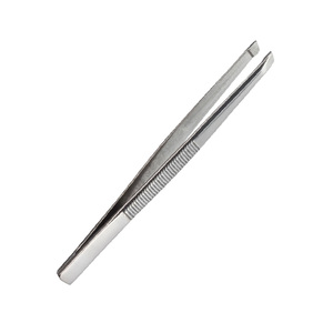 Pinza para Cejas de Acero Inoxidable Personalizable de Alta Calidad en Oferta, Punta Puntiaguda, Subhan International Beauty Personal Care - Product Image 4