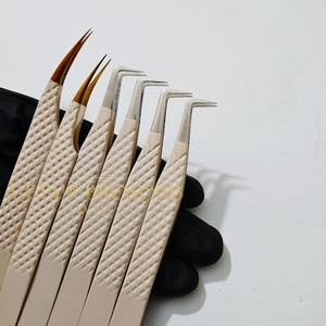 Pince à cils GETUP BROSONS IMPEX 90 de haute qualité, isolation Diamond Grip, pointe de 10 mm, antimagnétique, en acier inoxydable durable - Product Image 1