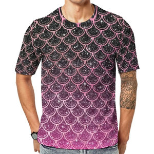 Camiseta informal de gran tamaño con estampado de animales para hombre, camiseta de manga corta con estampado 3D, tela transpirable - Product Image 3
