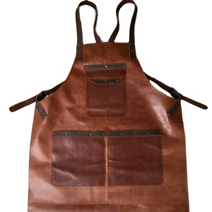 Tablier de barman en cuir véritable à sangle réglable pour tous les tabliers commerciaux - Product Image 1