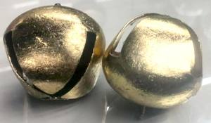 Modern 60mm Iron Gold-Plated Round Jingle Bells Nut Welding Technique <b>Christmas</b> Holiday Decoration Sculpture From <b>China</b> - Product Image 3