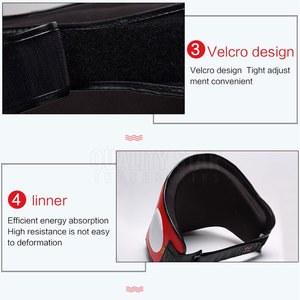 Coussin de ventre de boxe MMA Sparring boxe Muay Thai protecteur de ventre garde de boxe - Product Image 3