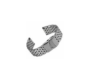 Bracelet en métal GD039, luxe, 20-22 mm, unisexe, acier inoxydable, résistant à l'eau, 27 cm, argent, doux, respirant, logo personnalisé, montre intelligente - Product Image 5