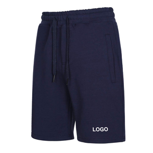 Pantalones cortos de correr para gimnasio estilo callejero para hombre, lienzo de la mejor calidad, cintura media, encaje, logotipo personalizado, patrón sólido, teñido liso, servicio OEM - Product Image 5