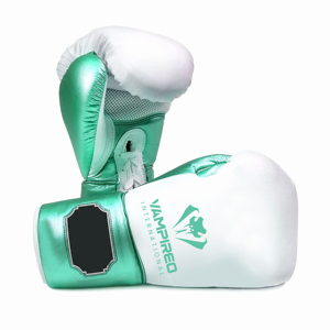 VI ถุงมือมวยหนัง PU คุณภาพสูงใช้ได้ทั้งชายและหญิงถุงมือฝึกกลางแจ้ง MMA กันน้ำออกแบบโลโก้ได้ตามที่ต้องการ - Product Image 3