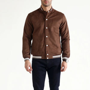 Bon marché, vestes avec manches en cuir pour hommes, logo personnalisé brodé et patché Letterman Varsity, conceptions entièrement personnalisées - Product Image 6