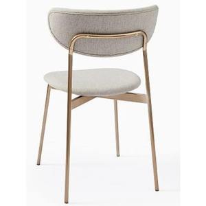 Silla de metal decorativa de estilo industrial hecha a mano con marco ligero duradero, estabilidad reforzada y apariencia impresionante - Product Image 1