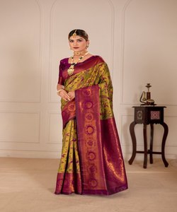 Saree Blouse Doux Soie Indien Femmes Adultes Lavable Nettoyage À Sec Inde Pakistan Soutien Pleine Taille Saree / Sari / Shari - Product Image 2