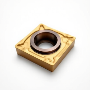 Insertos de Torneado de Alta Calidad con Recubrimiento PVD Dorado ISO CCMT 060204W-URTT310 D.2.8mm para Torneado de Precisión - Paquete de 10 - Product Image 2