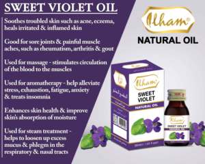 Extracto de hierbas de Violeta dulce salvaje de ILHAM, botella de vidrio al por mayor - Product Image 2