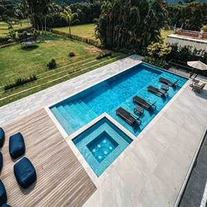 Parc aquatique pour adultes, grand parc aquatique extérieur, piscine en fibre de verre enterrée de grande taille, piscine spa extérieure - Product Image 5