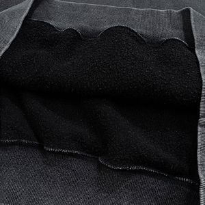 Sudadera con capucha vintage lavada con ácido para hombre, ropa de calle mezclada de algodón con estampado de logotipo personalizado para diseño bordado de invierno - Product Image 6