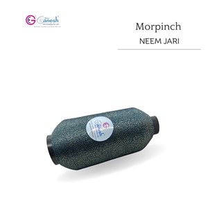 Morpinch 180D Neem Jari Metallic Flora Jari Embroidery Yarn High Tenacity Lurex MS-Type Polyester for Hand Knitting and Weaving - Product Image 2