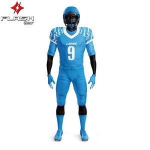 High Quality Custom Printed American <b>Football</b> Jersey Uniform Sets Quick Dry Adults Team Name Sports Wear - Product Image 2